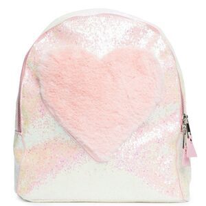 HOST PICK! Yru Pink Heart Purse Backpack Bag